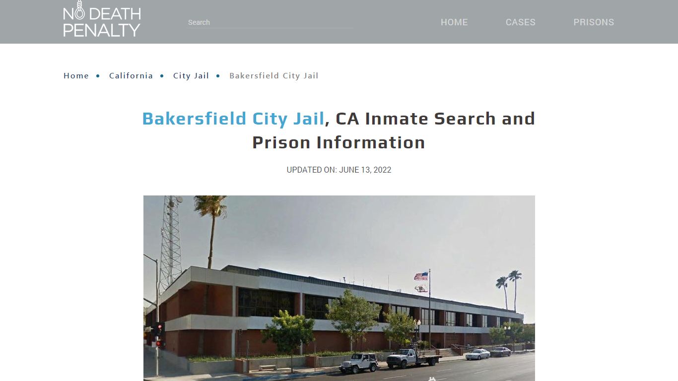 Bakersfield City Jail, CA Inmate Search, Visitation, Phone no ...